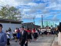 Evangeliza Jovem da 11ª Região ocupa ruas e ganha três vidas para Jesus no Benedito Bentes