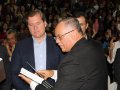 Milhares de evangélicos lotam o Ginásio do Sesi para assistir ao encerramento da Convenção Estadual