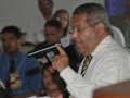 Pastor baiano dá aula prática para os diáconos
