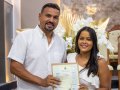 Assembleia de Deus celebra união de 210 casais em casamento coletivo