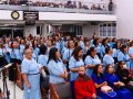 Pr. Edmagno Nunes ministra na Santa Ceia de outubro na igreja sede