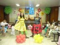 Estudantes participam da festa do pijama no Colégio da Assembleia de Deus