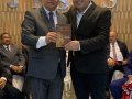 Rev. José Orisvaldo Nunes de Lima inaugura a nova igreja sede de Minador do Negrão