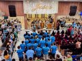 Jovens e adolescentes participam de estudos bíblicos no CONJOAAD 2025