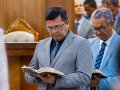 Pr. Genival Bento ministra na Santa Ceia de junho na igreja sede