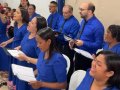 Festividade de novos crentes na AD Gruta Alegre é marcada pela presença de Deus