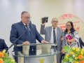 Pastor-presidente empossa novo dirigente do campo eclesiástico de Igaci