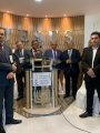 Rev. José Orisvaldo Nunes de Lima inaugura a nova igreja sede de Minador do Negrão
