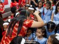 Salvação de almas marca a festividade do departamento infantil e do grupo de gestos na Sub da AD Piabas