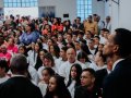 Assembleia de Deus celebra o batismo de 186 novos membros da capital