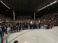 Milhares de evangélicos lotam o Ginásio do Sesi para assistir ao encerramento da Convenção Estadual