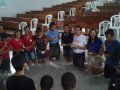 Jovens fazem evangelismo de rua em São Luiz do Quitunde