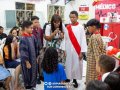Salvação de almas marca a festividade do departamento infantil e do grupo de gestos na Sub da AD Piabas