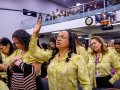 Pr. Laércio Rodrigues ministra na Santa Ceia de outubro na igreja sede