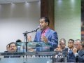 Pr. Moisés Leopoldino ministra no culto de doutrina do templo-sede