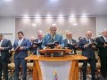 Pastor-presidente inaugura templo da Assembleia de Deus no distrito Pé Leve