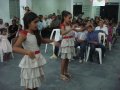 Crianças festejam aniversário do grupo Lírio dos Vales em Luziápolis