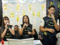 Sub da AD Piabas celebra 1º aniversário do ministério de louvor Novo Amanhecer