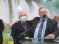 Pastor-presidente inaugura novo templo da AD em Barra de Santo Antônio