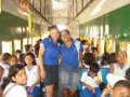 Alunos do Coparb passeiam de trem na Semana da Criança