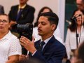 Pr. Edmagno Nunes ministra na Santa Ceia de outubro na igreja sede