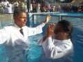 Igreja em São José da Laje batiza 115 e faz desfile do Centenário