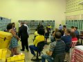 Rev. José Orisvaldo Nunes ministra na confraternização dos Correios