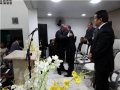 Pastor-presidente parabeniza o pastor José Carlos Vicente pelos seus 60 anos