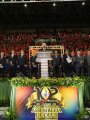Abertura da Convenção Estadual reúne milhares de evangélicos no Ginásio do Sesi