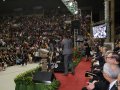 Milhares de evangélicos lotam o Ginásio do Sesi para assistir ao encerramento da Convenção Estadual