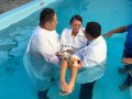 Pr. Maurício Santos celebra 2º batismo de 2024 em Cana Brava