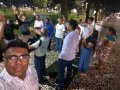 Pastores alagoanos cultuam a Deus na Praça da República, em Belém do Pará