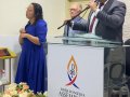 Rev. José Orisvaldo Nunes de Lima ministra na Assembleia de Deus em Miramar