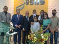 Pr. Sebastião Oliveira visita obra missionária no distrito de Rua Nova