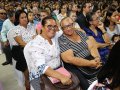 Milhares de evangélicos lotam o Ginásio do Sesi para assistir ao encerramento da Convenção Estadual