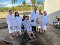 Pr. Maurício Santos celebra 2º batismo de 2024 em Cana Brava