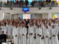 Grande batismo da Assembleia de Deus contempla 213 novos membros da capital