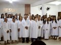 Pr. Pedro Idalino batiza 33 novos membros na Assembleia de Deus em Messias