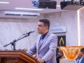 Pr. Eleazzar Cavalcante ministra no culto de doutrina