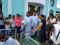 Pr. Israel Santos batiza 31 novos membros da Assembleia de Deus em Minador do Negrão