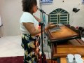 Pb. Silas Oliveira celebra a Santa Ceia do Senhor na AD Gama Lins 1