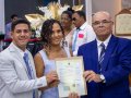 Assembleia de Deus celebra união de 210 casais em casamento coletivo
