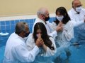 Grande batismo contempla 90 novos membros da AD em São Miguel dos Campos
