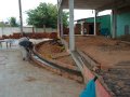 Pastor-presidente visita a obra do novo templo do Eustáquio Gomes