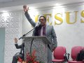 Pb. Jackson Braga celebra primeira Santa Ceia do ano na AD Aldeia do Índio