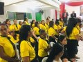 Ev. Marcondes Arruda batiza 19 novos membros da AD em Santa Brígida