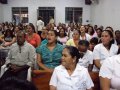Batismo com Espírito Santo marca festa do 1º ano das visitadoras na Nova Vila