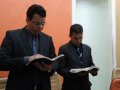 Pré congresso da 5ª região começa com batismo com Espírito Santo