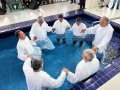 Grande batismo da Assembleia de Deus contempla 113 novos membros da capital