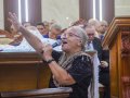 Pastor Manoel Costa (MA) ministra a palavra de Deus no culto de Santa Ceia